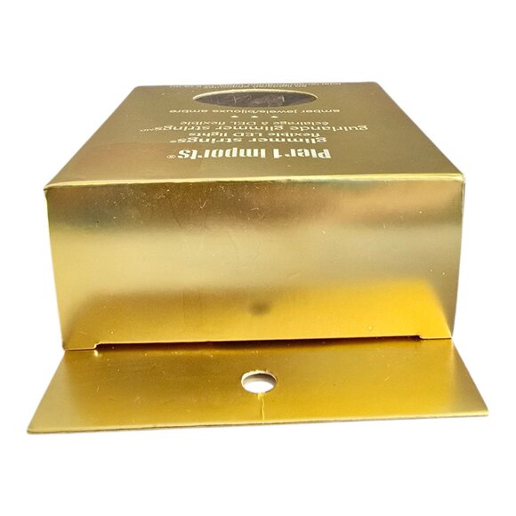 NEW Pier 1 Imports Glimmer Strings Flexible LED Light AMBER Jewels 10' 50 Lights - Picture 6 of 7